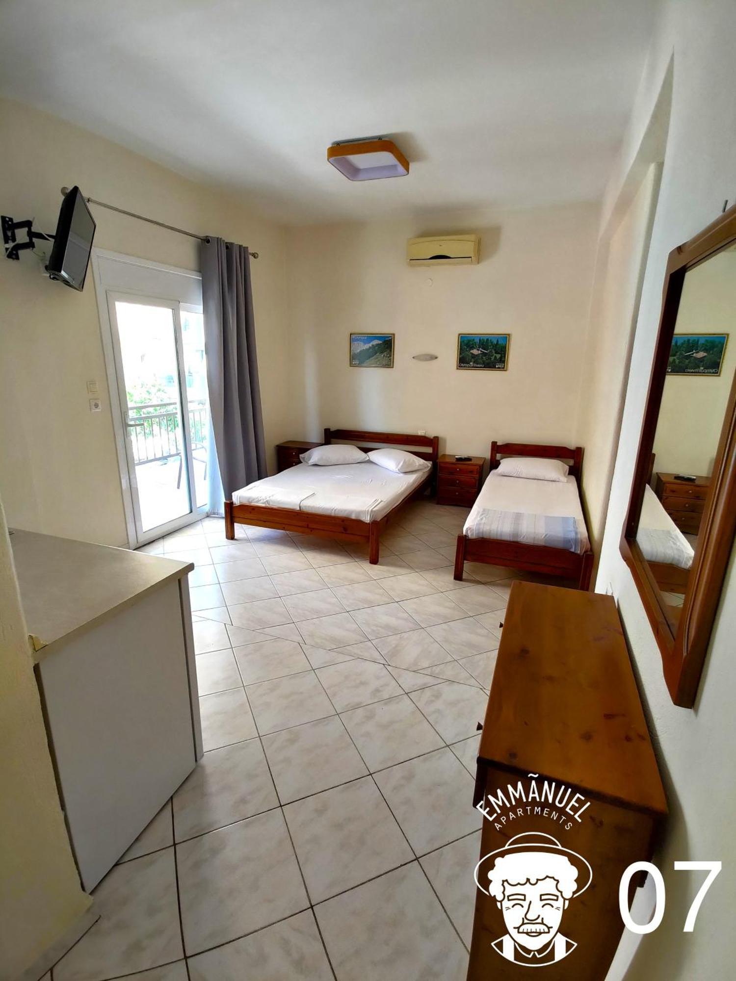 Emmanuel Apartments Paralia Katerinis Bilik gambar